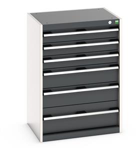 Cabinet consists of 3 x 100mm, 2 x 150mm and 1 x 200mm high drawers 100% extension drawer with internal dimensions of 525mm wide x 400mm deep. The drawers... Bott Drawer Cabinets 525 Depth with 650mm wide full extension drawers